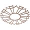 Ekena Millwork Augustus Wood Fretwork Pierced Ceiling Medallion, Wood (Paint Grade), 32"OD x 11 1/4"ID x 3/8"T CMWP32X32X0375AUMF - alternate 4